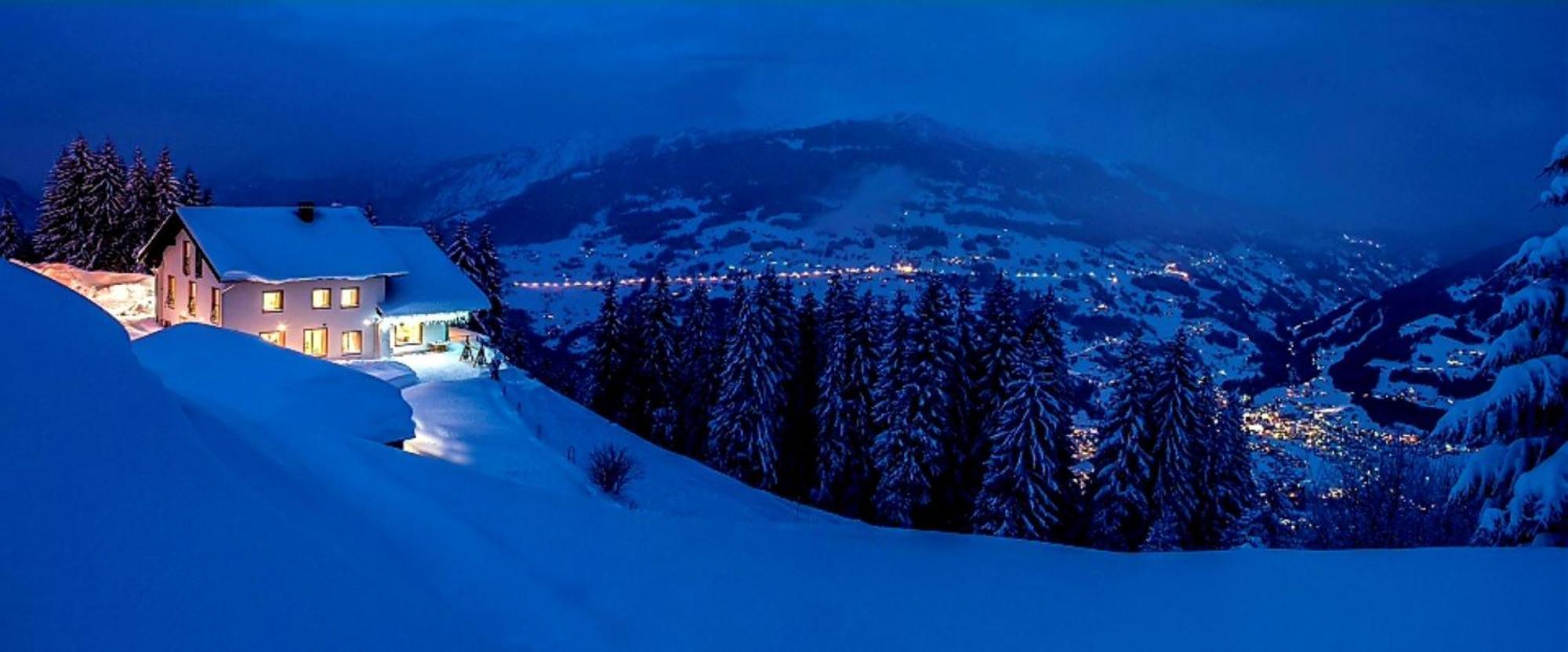 Berggasthof Grabs Schruns Bagian luar foto